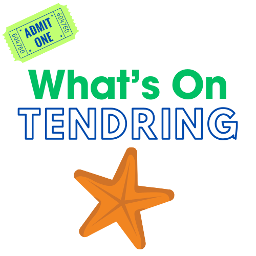 What's On Tendring Logo. Find out What's On and fun things to do in Clacton, Harwich, Manningtree, Walton on the Naze