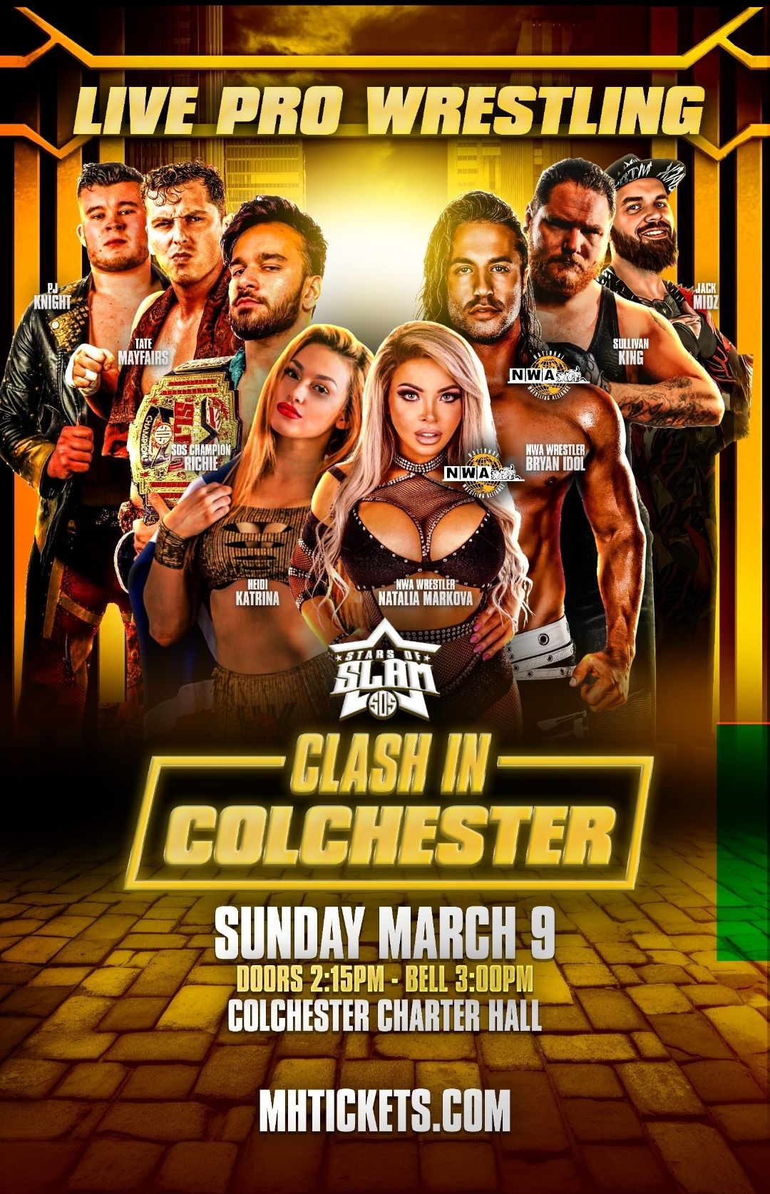 Live Pro Wrestling: Clash in Colchester