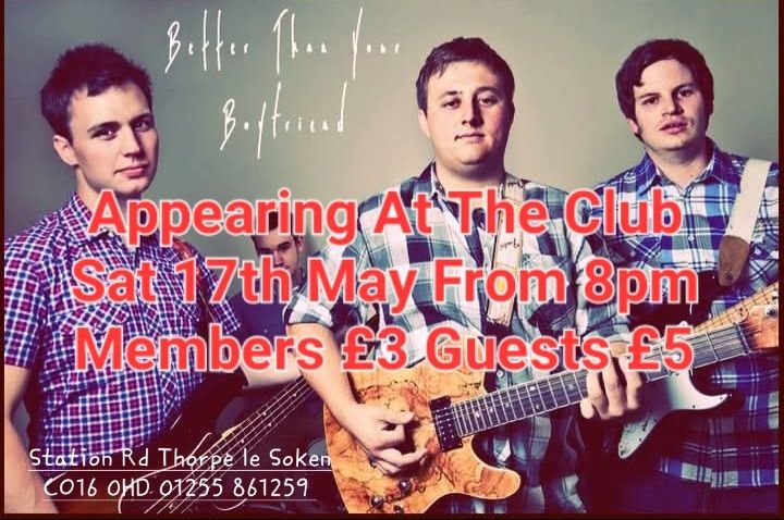🎸 Better Than Your Boyfriend – Live at Thorpe-le-Soken Club
