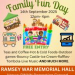 Children on bouncy castle at RWMH Family Fun Day in Ramsey 2025