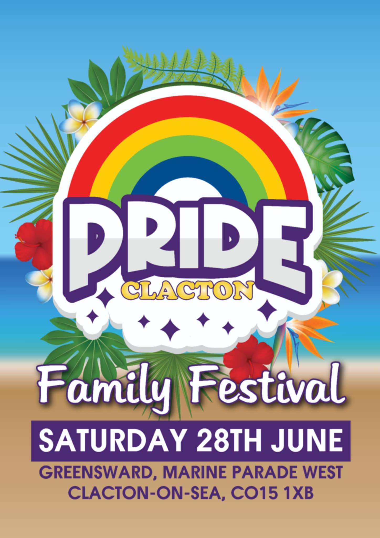 π Clacton Pride Family Festival 2025 β A Celebration of Love, Diversity & Unity! 1 π Clacton Pride Family Festival 2025 β A Celebration of Love, Diversity & Unity!