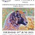 Teresa Seals pastel artwork – Frinton Art Society demo poster