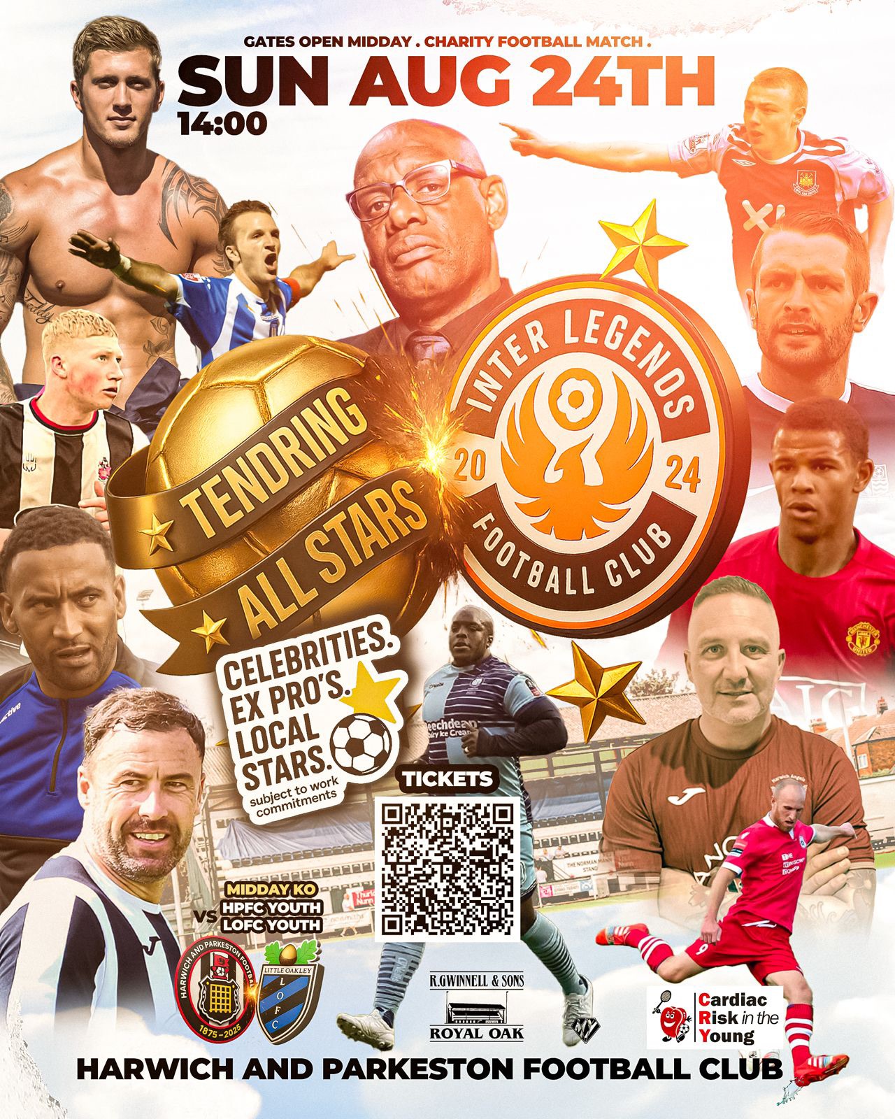 Tendring All Stars vs Inter Legends ⚽ 1 Tendring All Stars vs Inter Legends ⚽