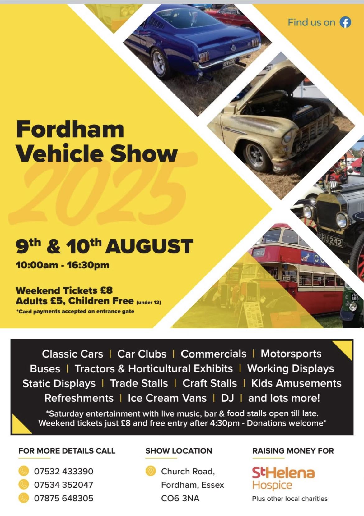 π Fordham Vehicle Show 2025 β Classic Cars, Entertainment & Family Fun! 1 π Fordham Vehicle Show 2025 β Classic Cars, Entertainment & Family Fun!