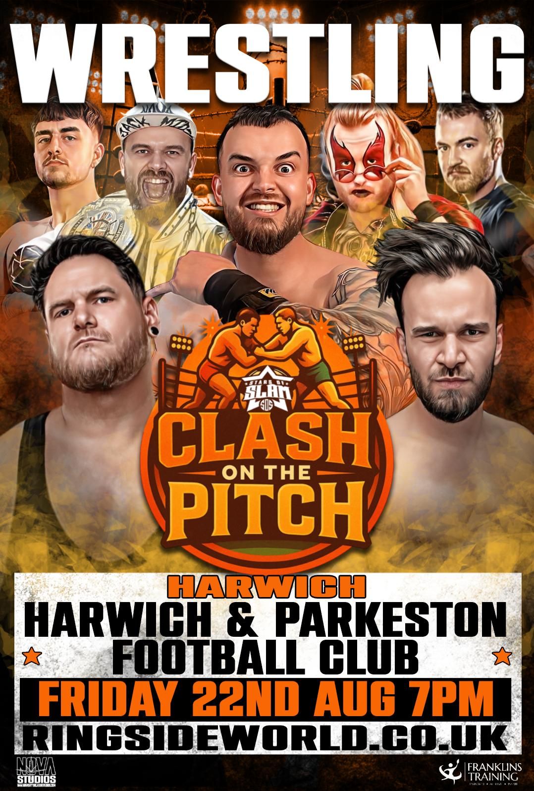 π€ΌββοΈ SOS Wrestling: Clash on the Pitch β Harwich & Parkeston Football Club 1 π€ΌββοΈ SOS Wrestling: Clash on the Pitch β Harwich & Parkeston Football Club