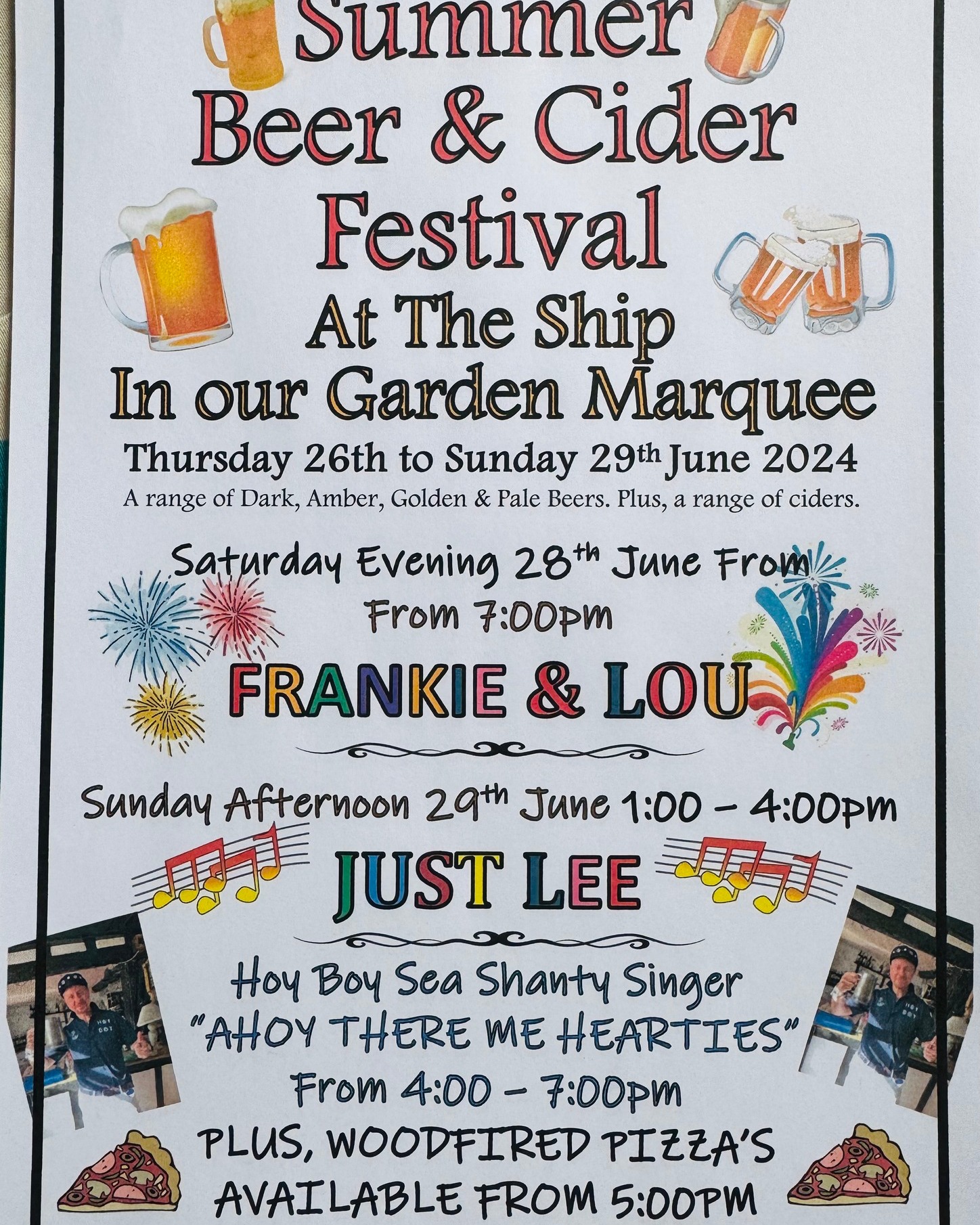 π» Summer Beer & Cider Festival β Garden Marquee at The Ship 1 π» Summer Beer & Cider Festival β Garden Marquee at The Ship