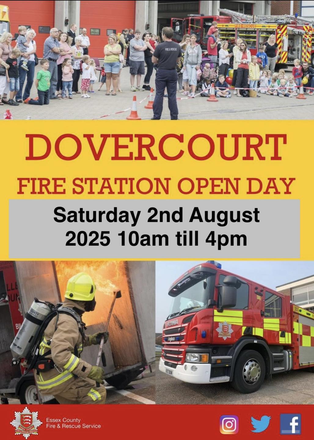 π Dovercourt Fire Station Open Day β Family Fun & Fire Safety! 1 π Dovercourt Fire Station Open Day β Family Fun & Fire Safety!