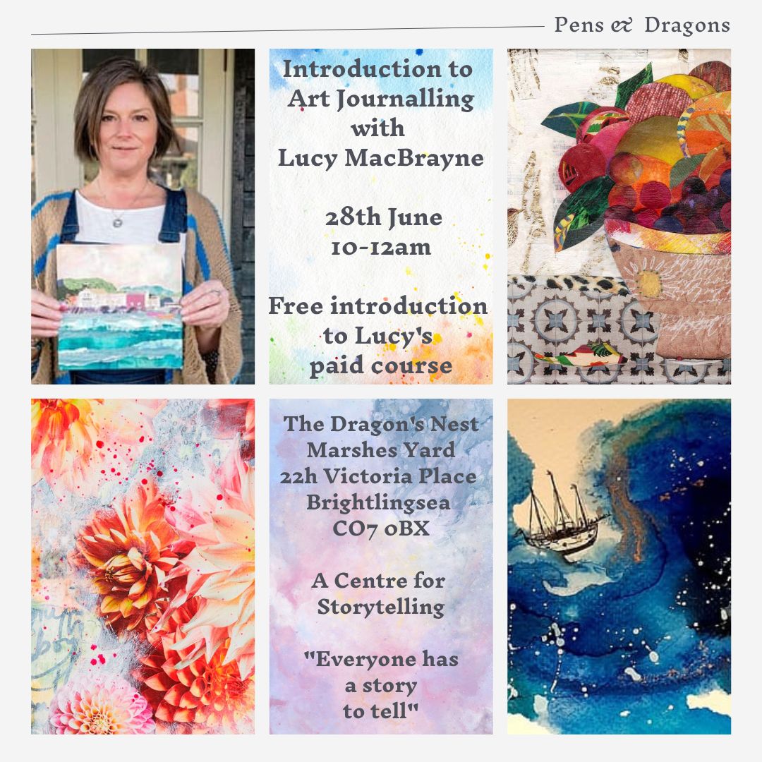 Introduction to Art Journalling with Lucy MacBrayne ๐๏ธ 1 Introduction to Art Journalling with Lucy MacBrayne ๐๏ธ