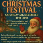 Father Christmas event poster