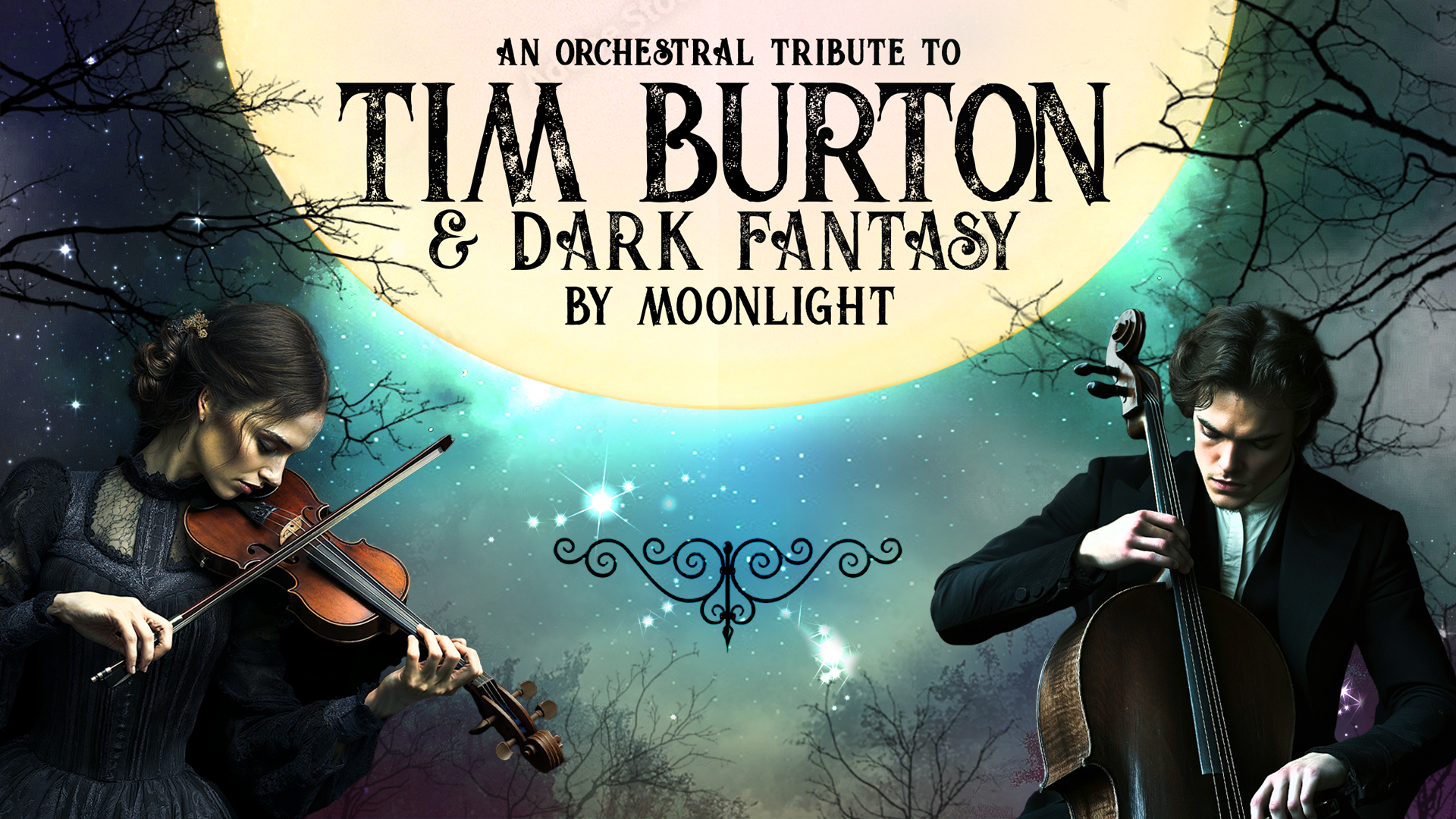 Tribute to Tim Burton & Dark Fantasy by Moonlight