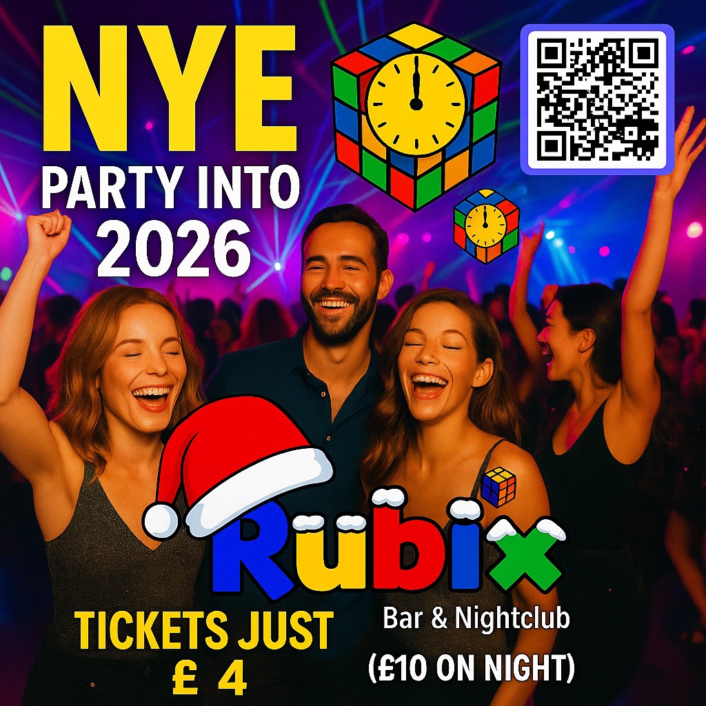Rubix Bar & Nightclub – New Year’s Eve Party!
